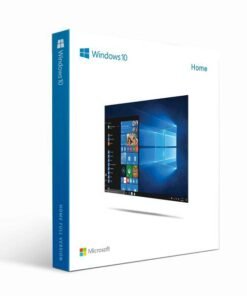 Official Windows 10 Home activation key screen displaying genuine license status from BuyDigKey